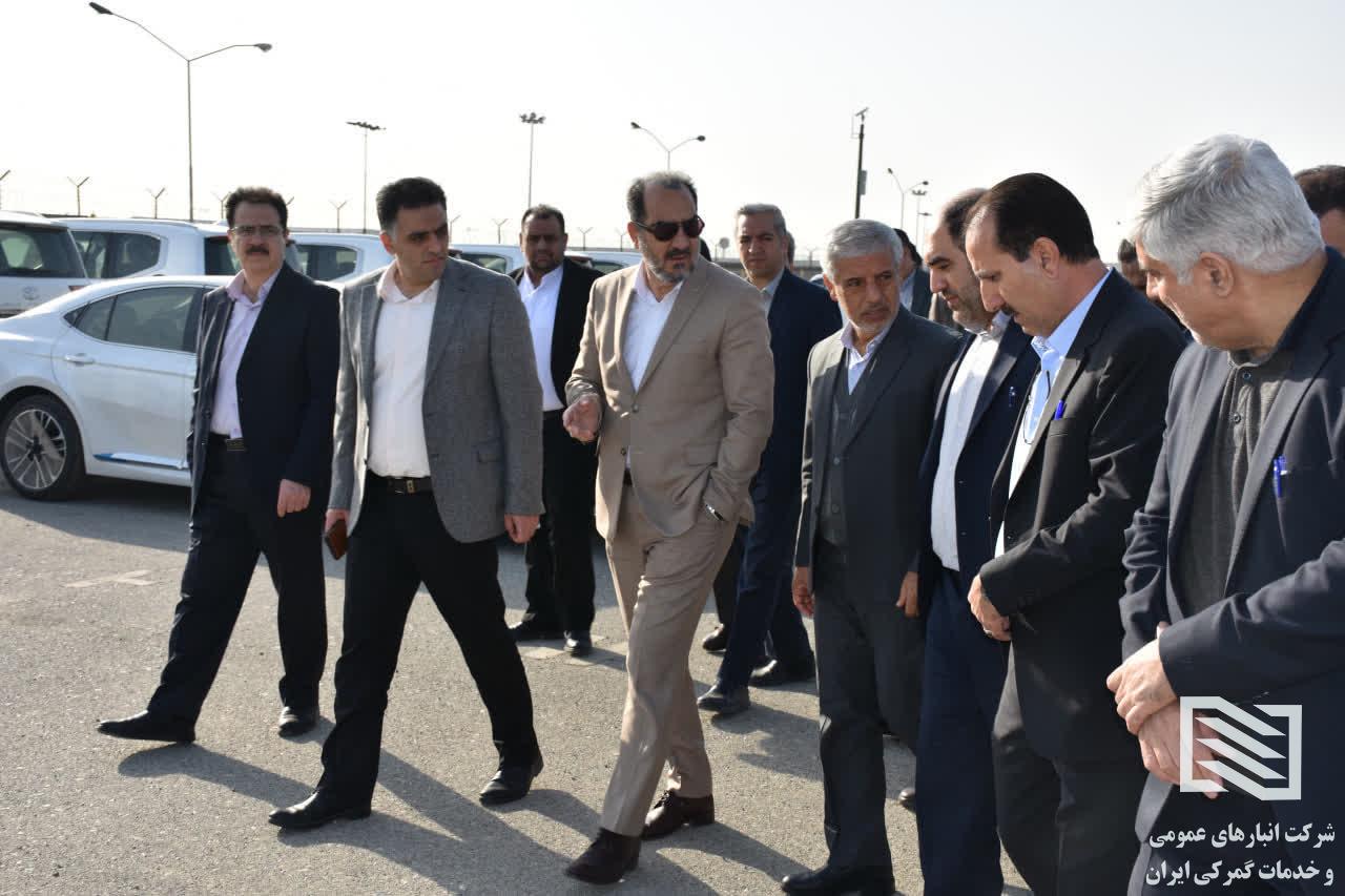 دکتر کاظم سلیمی مدیر عامل و نایب رئیس هیات مدیره شرکت انبارهای عمومی و خدمات گمرکی ایران در هفتمین ج...